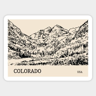 Colorado USA Sticker